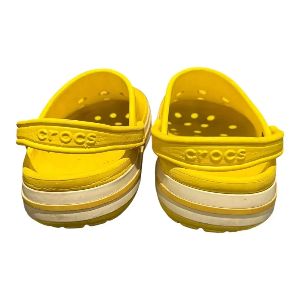 Crocs Bayaband Clog Men’s Size 13 Yellow 25SUCL205089_Z2V3 Comfort Clogs - Picture 6 of 9